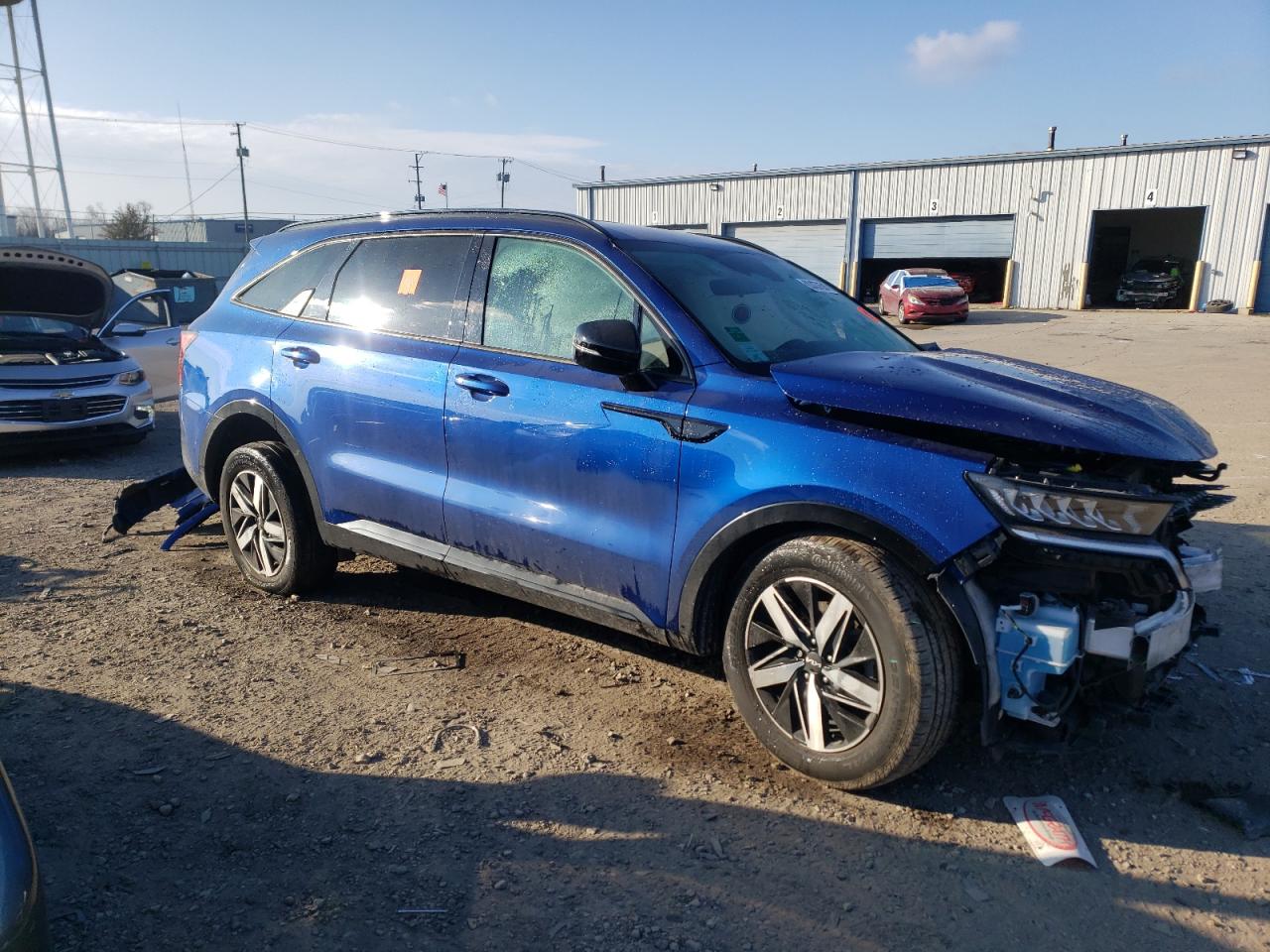2022 KIA SORENTO S VIN:5XYRL4LC1NG117700