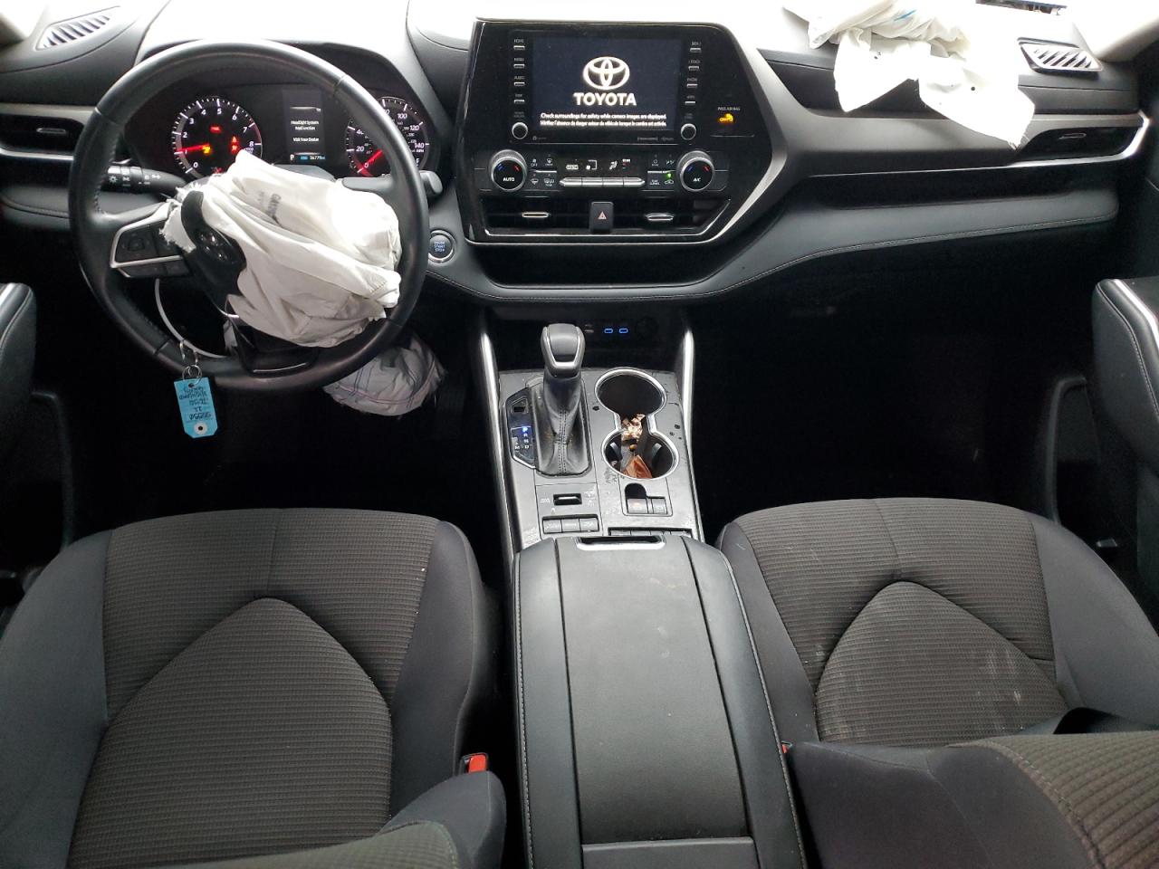 2022 TOYOTA HIGHLANDER L VIN:5TDBZRBH2NS571208