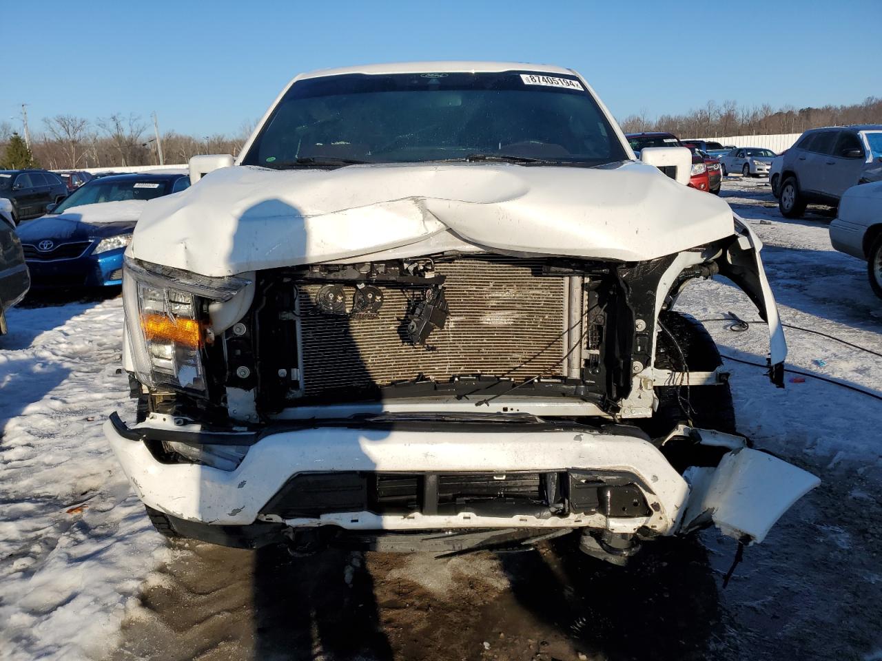 2022 FORD F150 SUPERCREW VIN:1FTEW1EP1NFA04997