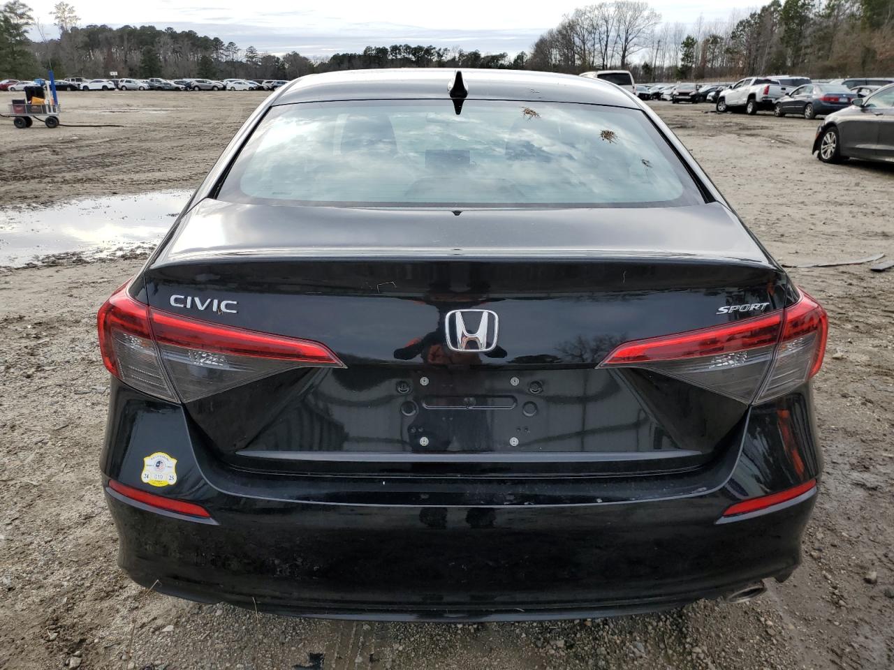 2022 HONDA CIVIC SPORT VIN:2HGFE2F53NH599572