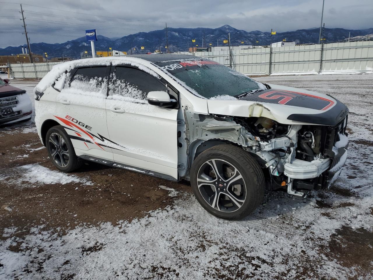 2022 FORD EDGE ST VIN:2FMPK4AP4NBA09541
