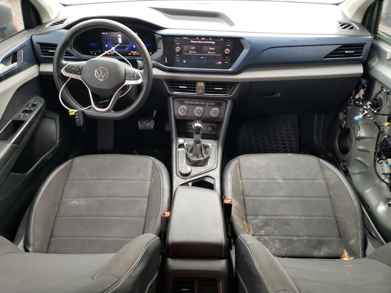2022 VOLKSWAGEN TAOS SE VIN:3VVWX7B24NM041492