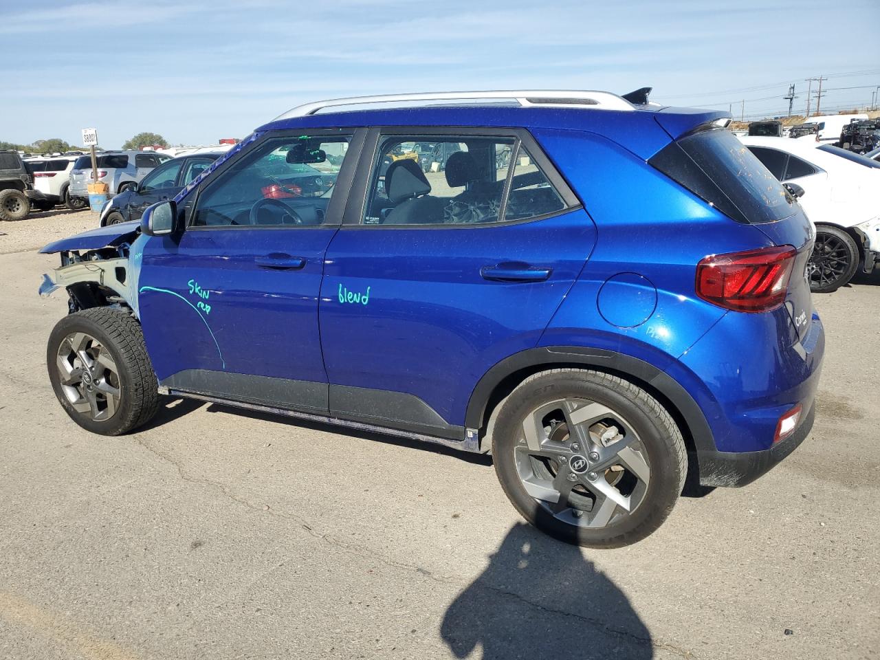 2022 HYUNDAI VENUE SEL VIN:KMHRC8A3XNU161926