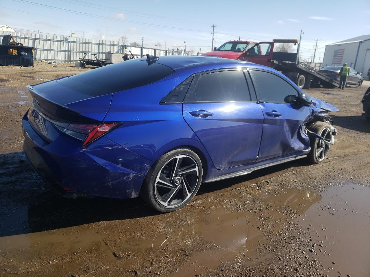2022 HYUNDAI ELANTRA N LINE VIN:KMHLR4AF7NU218414
