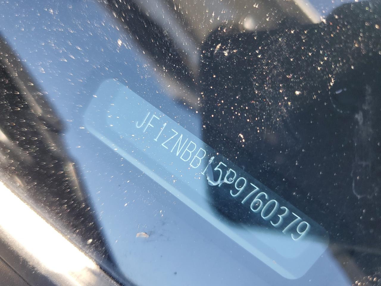 2023 TOYOTA GR 86  VIN:JF1ZNBB15P9760379