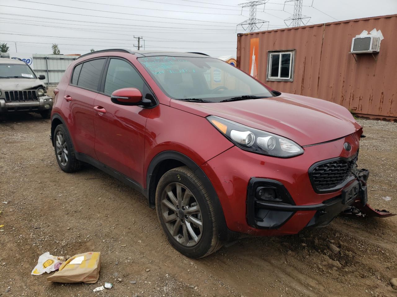 2022 KIA SPORTAGE S VIN:KNDP6CAC0N7960487