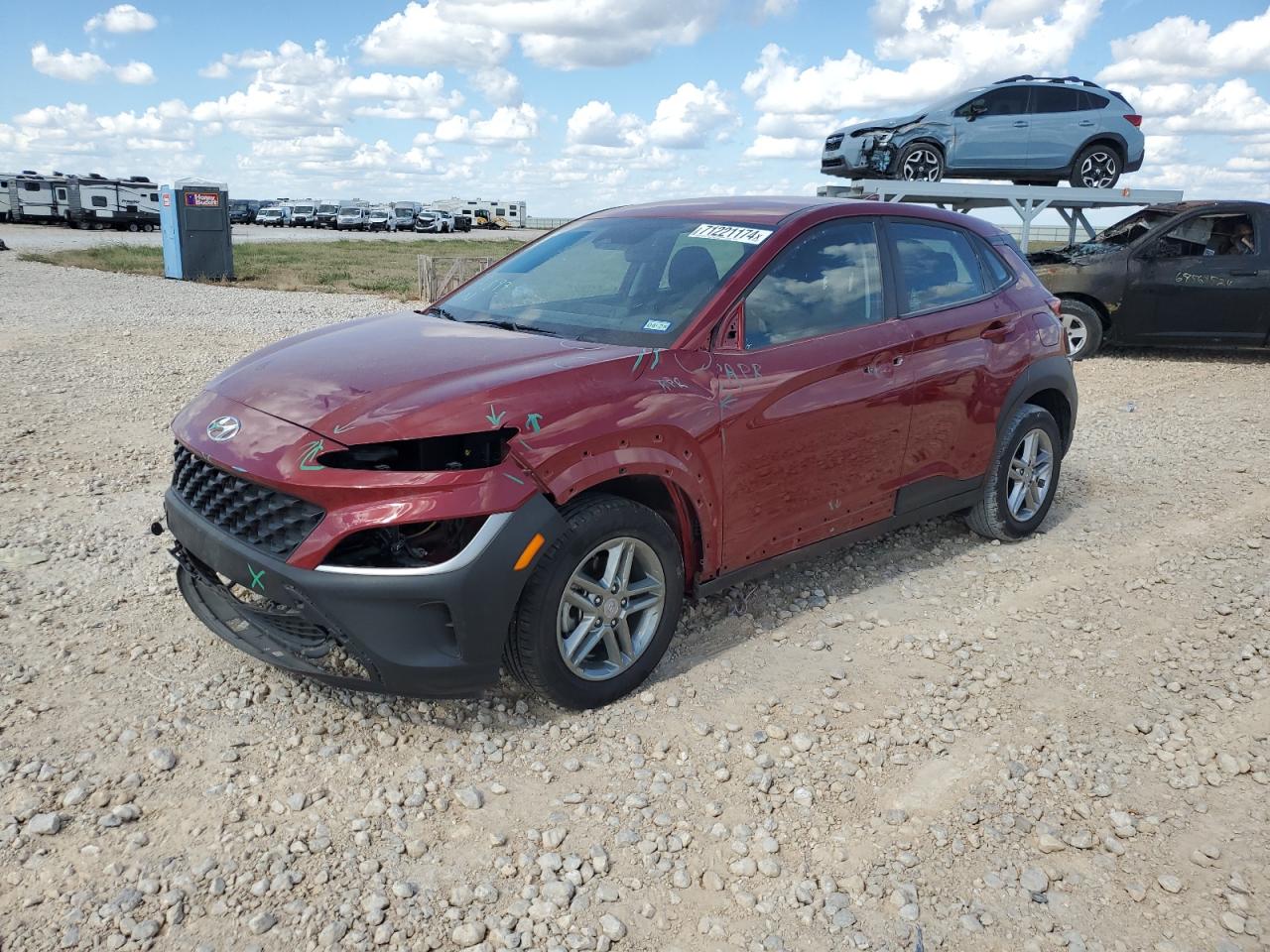 2023 HYUNDAI KONA SE VIN:KM8K22AB3PU025777