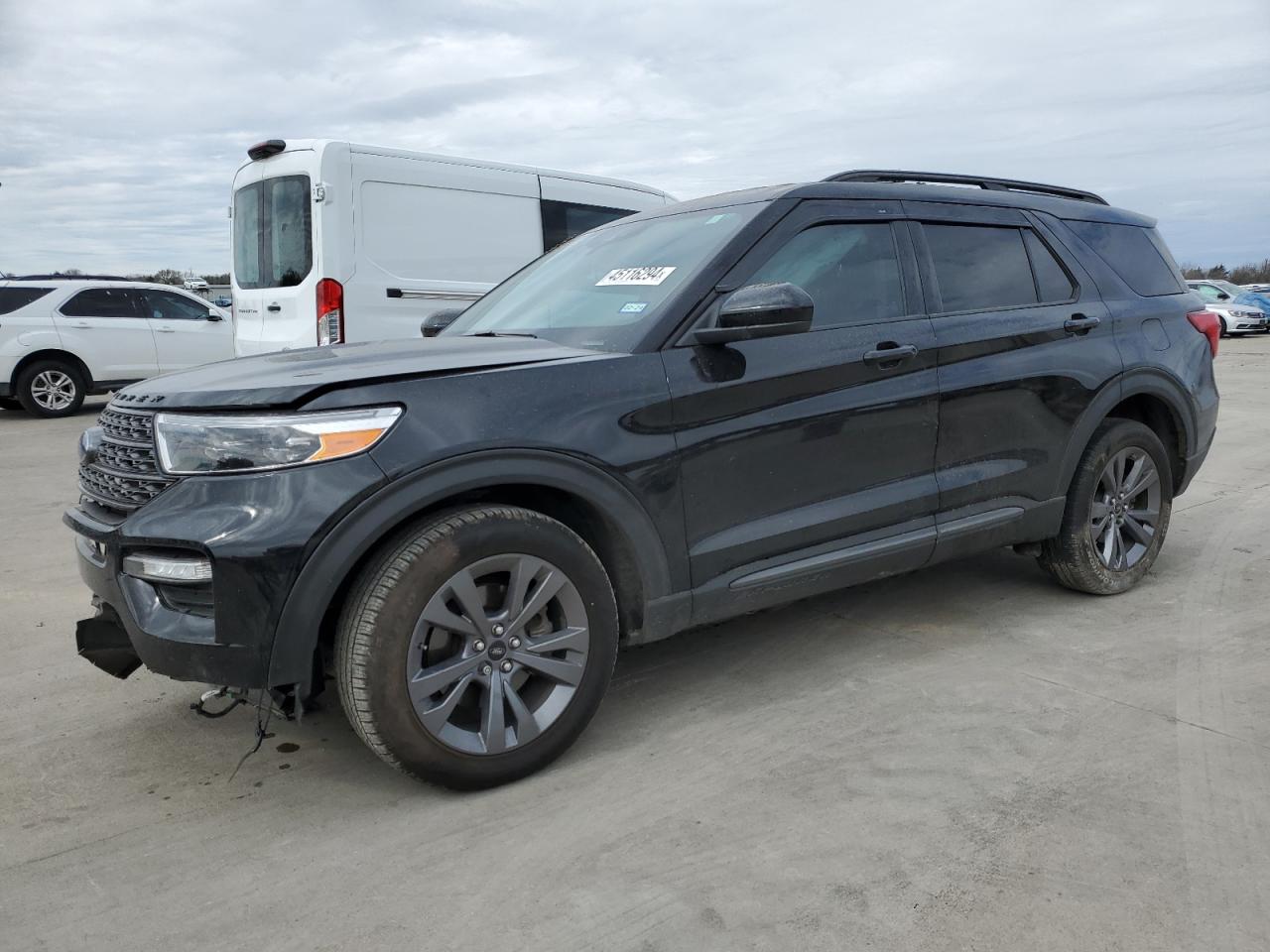 2022 FORD EXPLORER XLT VIN:1FMSK7DH6NGA34353