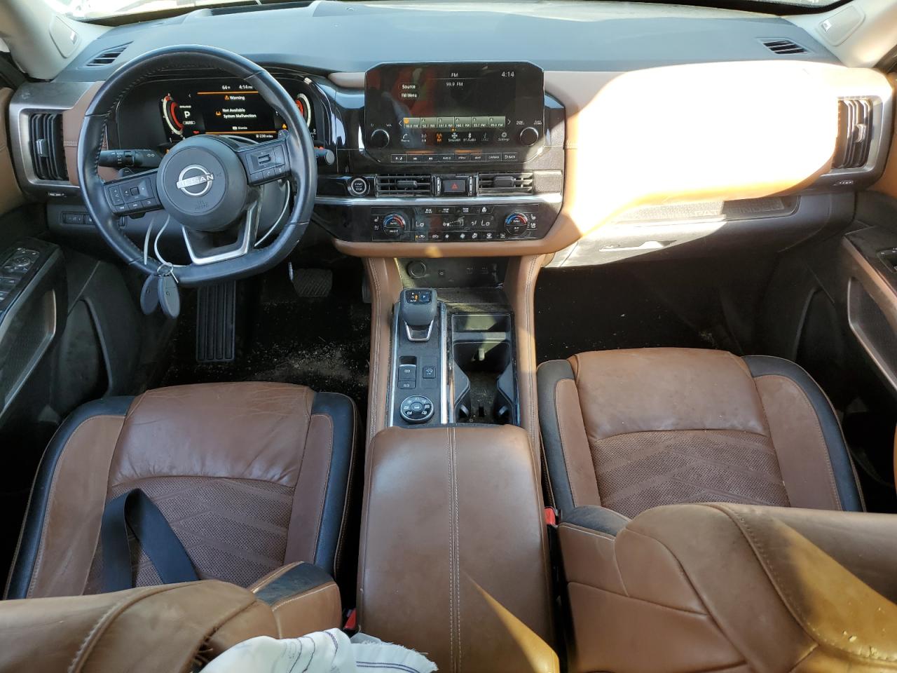 2022 NISSAN PATHFINDER PLATINUM VIN:5N1DR3DK0NC200804