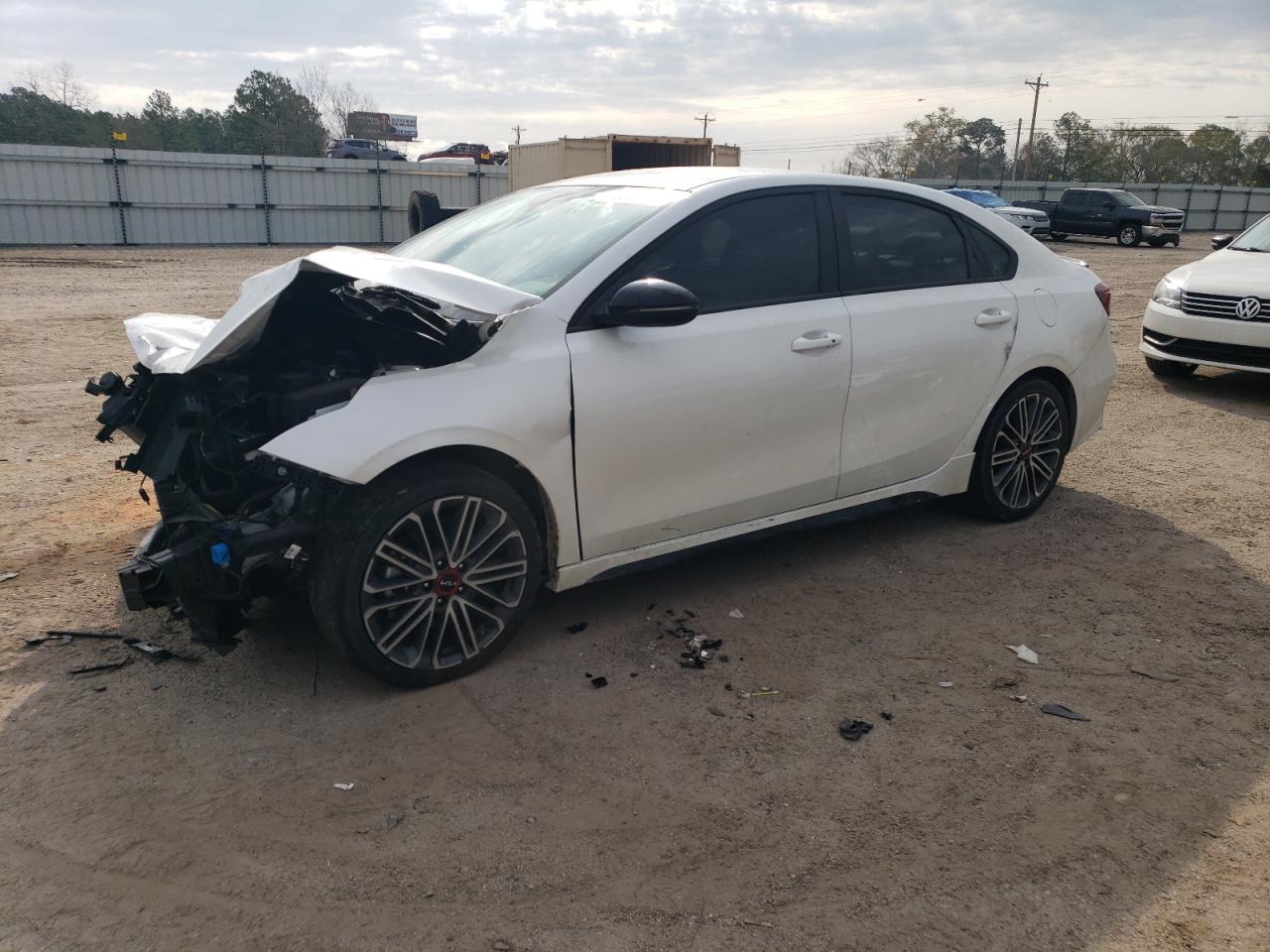 2022 KIA FORTE GT VIN:3KPF44AC1NE477274