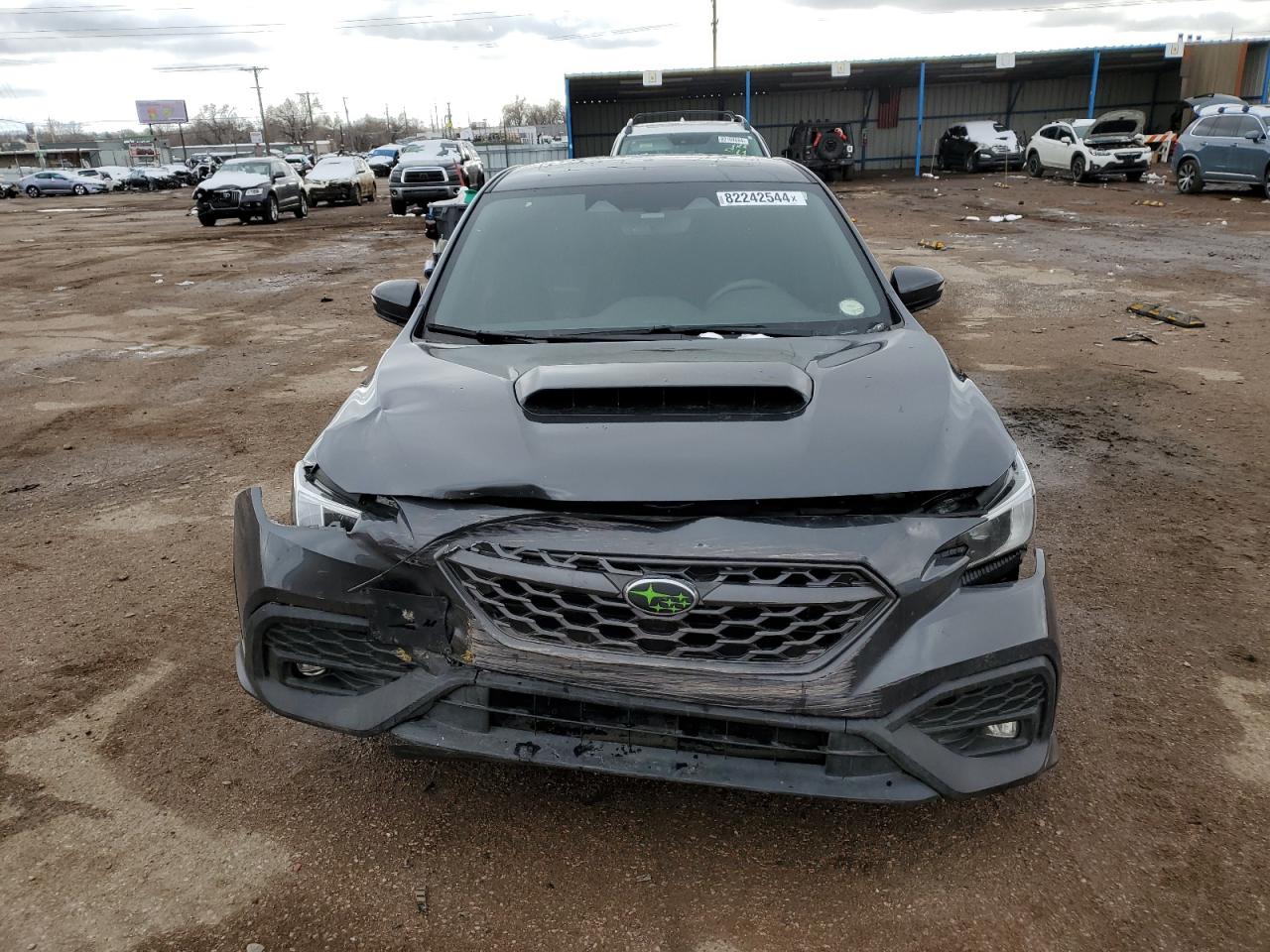 2022 SUBARU WRX GT VIN:JF1VBAU67N8020801