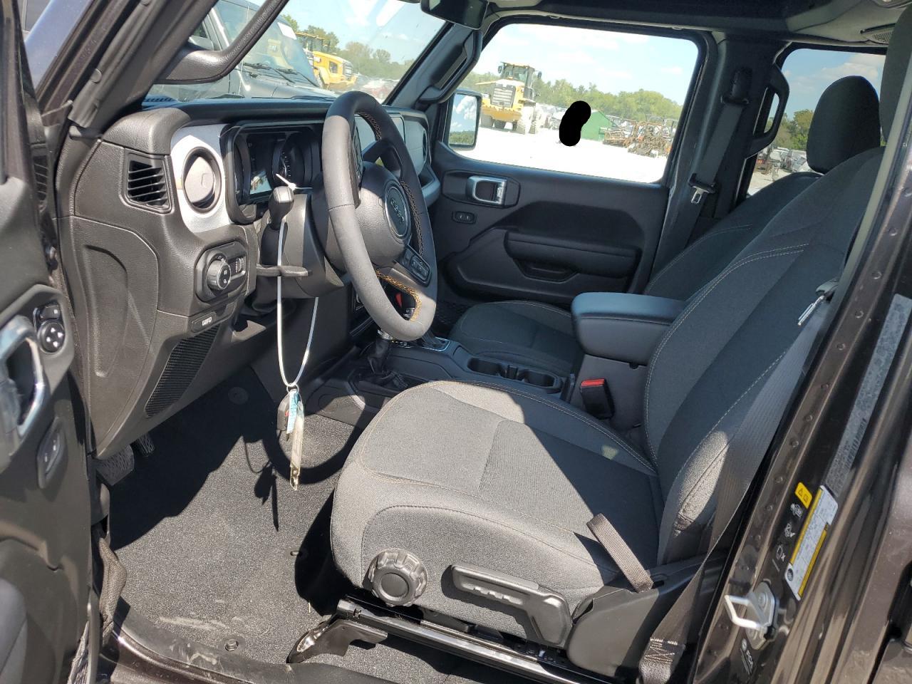 2024 JEEP GLADIATOR SPORT VIN:1C6HJTAG9RL119665