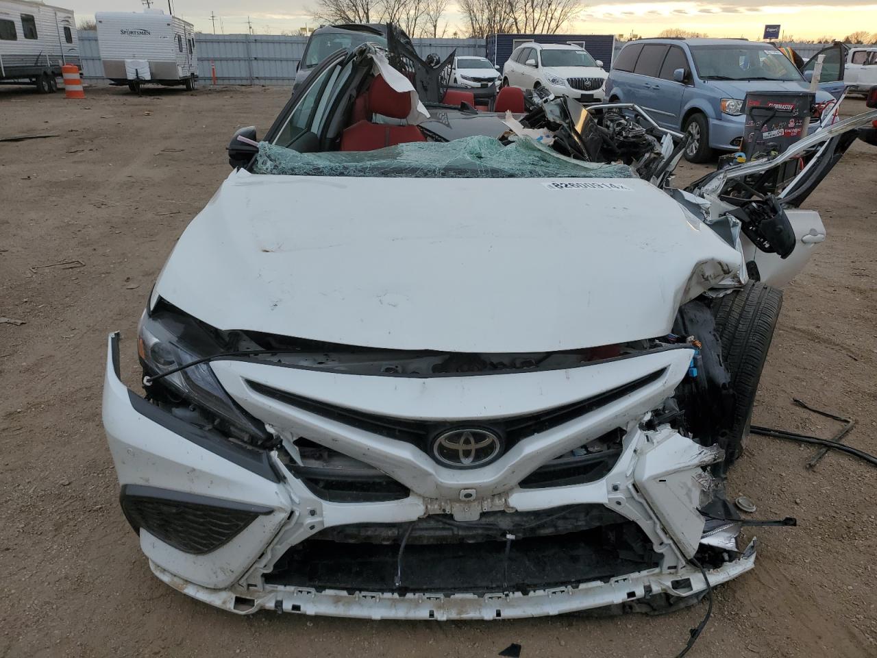 2022 TOYOTA CAMRY TRD VIN:4T1KZ1AK0NU067195
