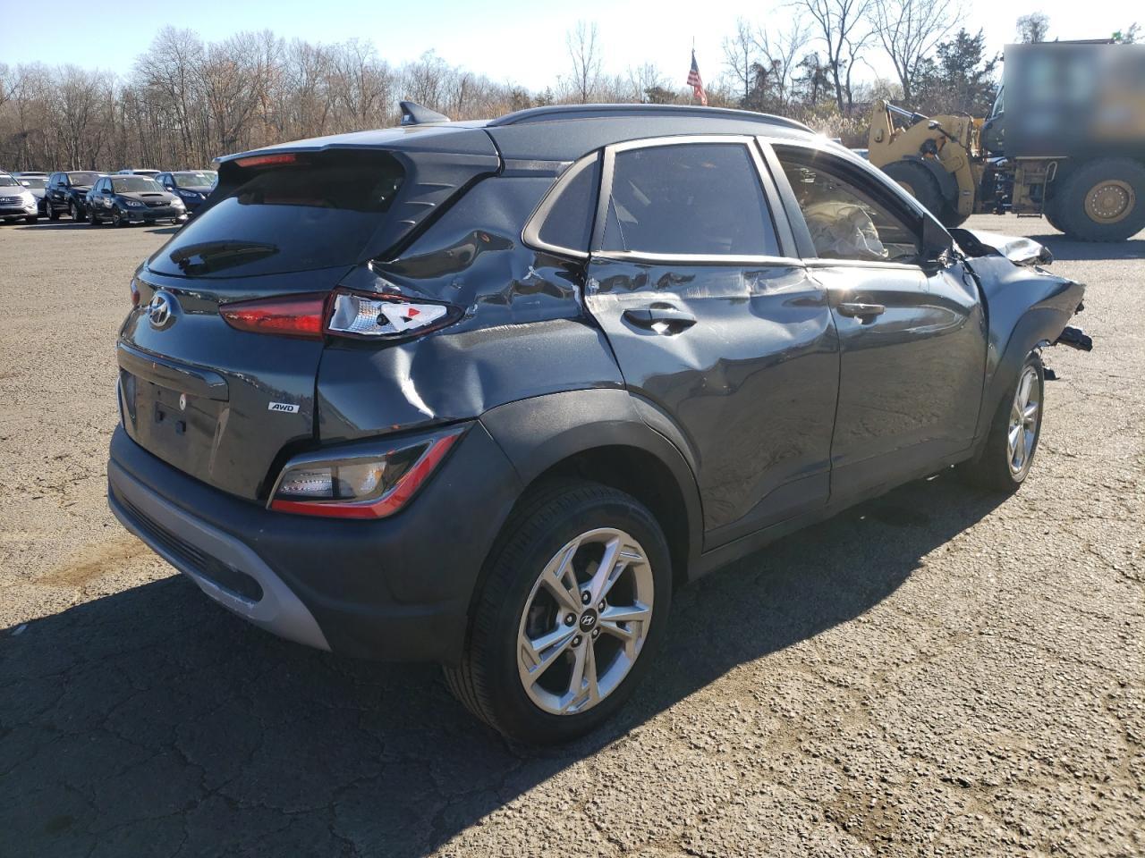 2022 HYUNDAI KONA SEL VIN:KM8K6CAB2NU882082