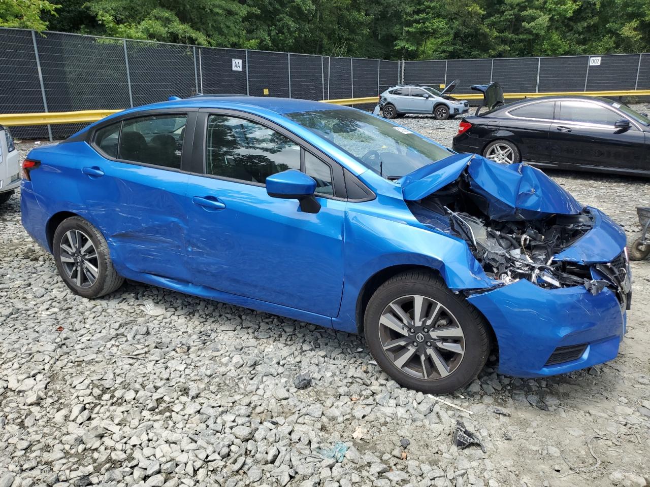 2022 NISSAN VERSA SV VIN:3N1CN8EV5NL840600