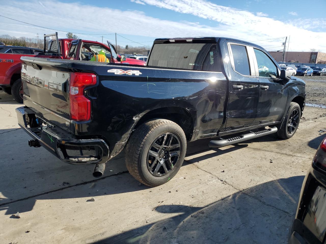 2022 CHEVROLET SILVERADO LTD K1500 CUSTOM VIN:1GCRYBEK9NZ181799