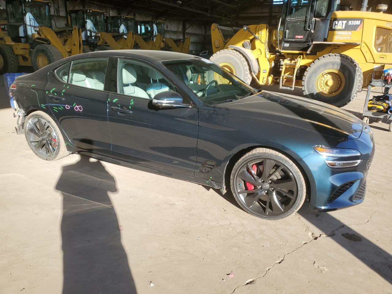 2022 GENESIS G70 BASE VIN:KMTG54TE0NU096602