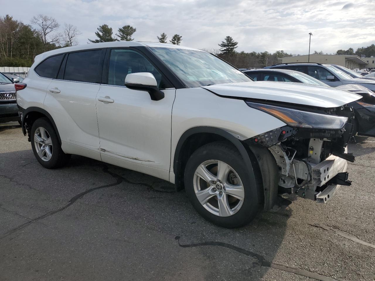 2022 TOYOTA HIGHLANDER L VIN:5TDBZRBH2NS230908