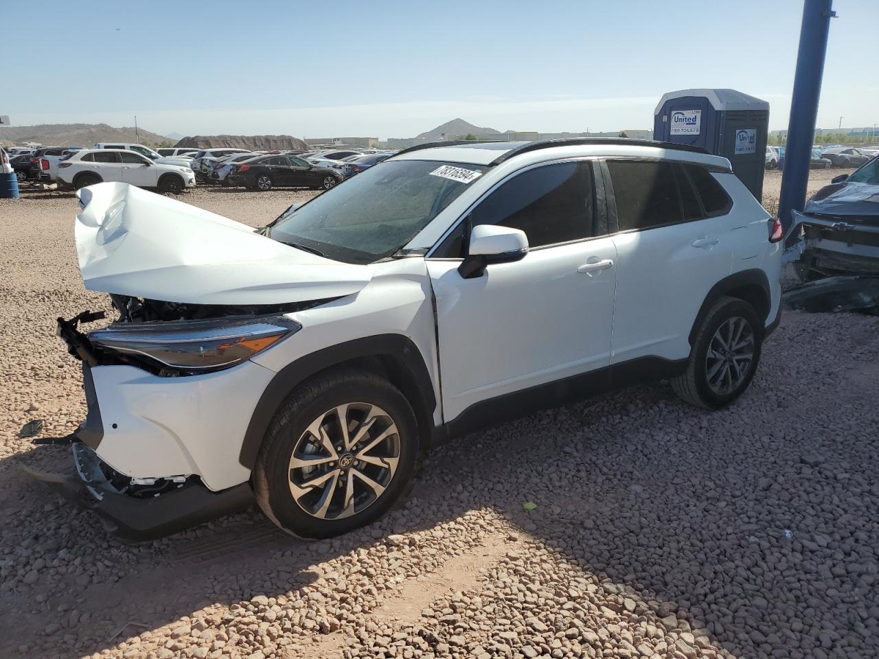 2022 TOYOTA COROLLA CROSS XLE VIN:7MUDAAAG5NV034879