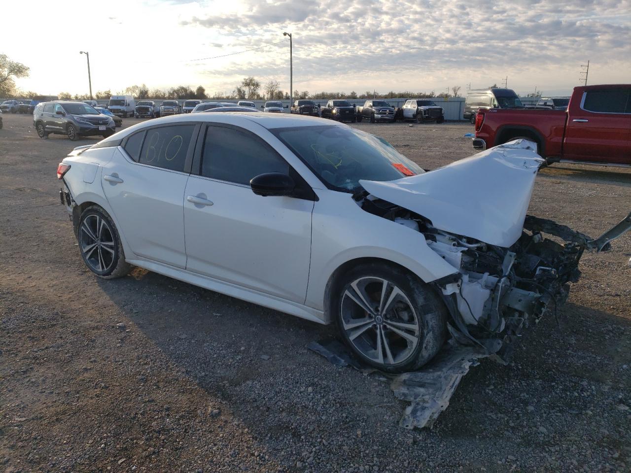 2022 NISSAN SENTRA SR VIN:3N1AB8DV9NY285090