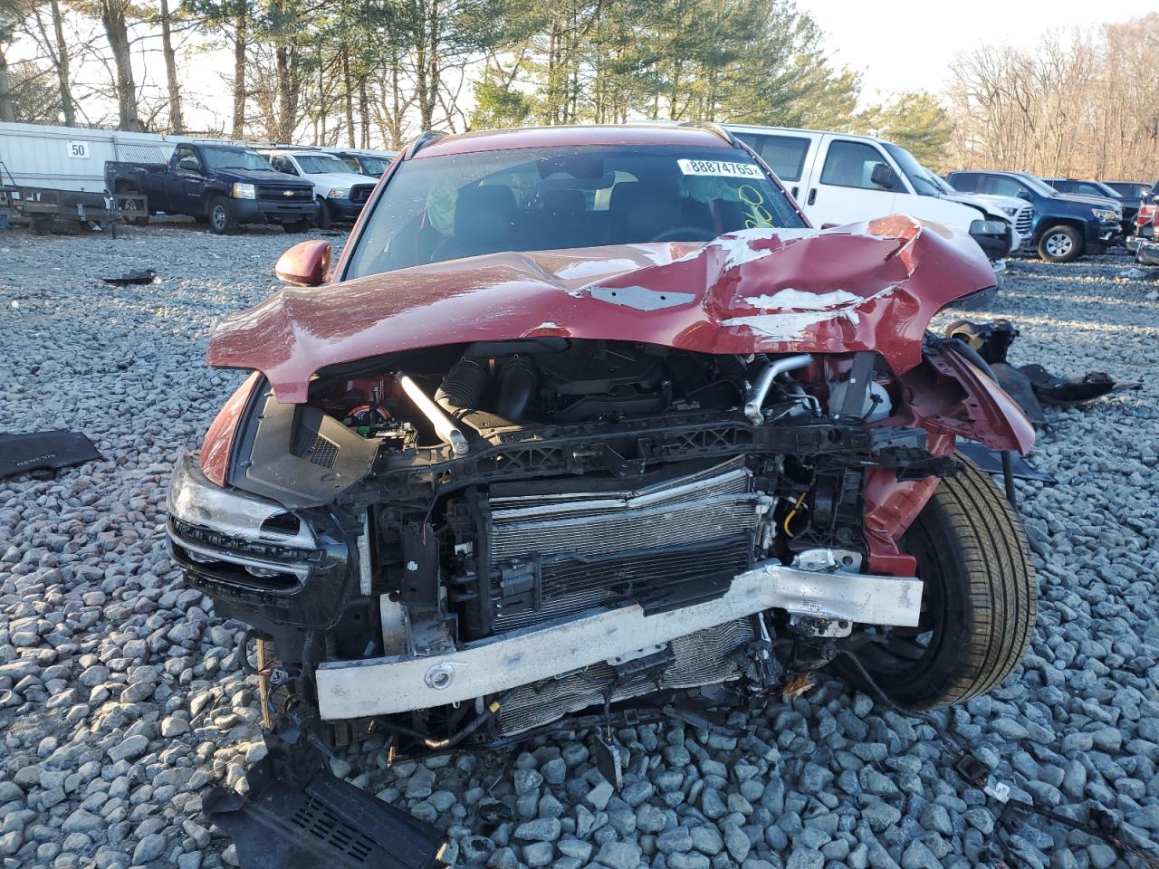 2022 GENESIS GV70 BASE VIN:KMUMCDTC6NU022071