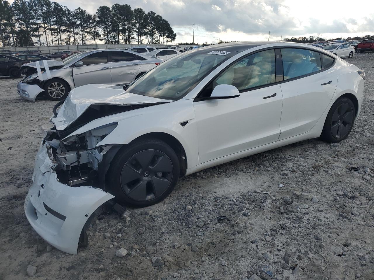 2022 TESLA MODEL 3  VIN:5YJ3E1EB6NF309205