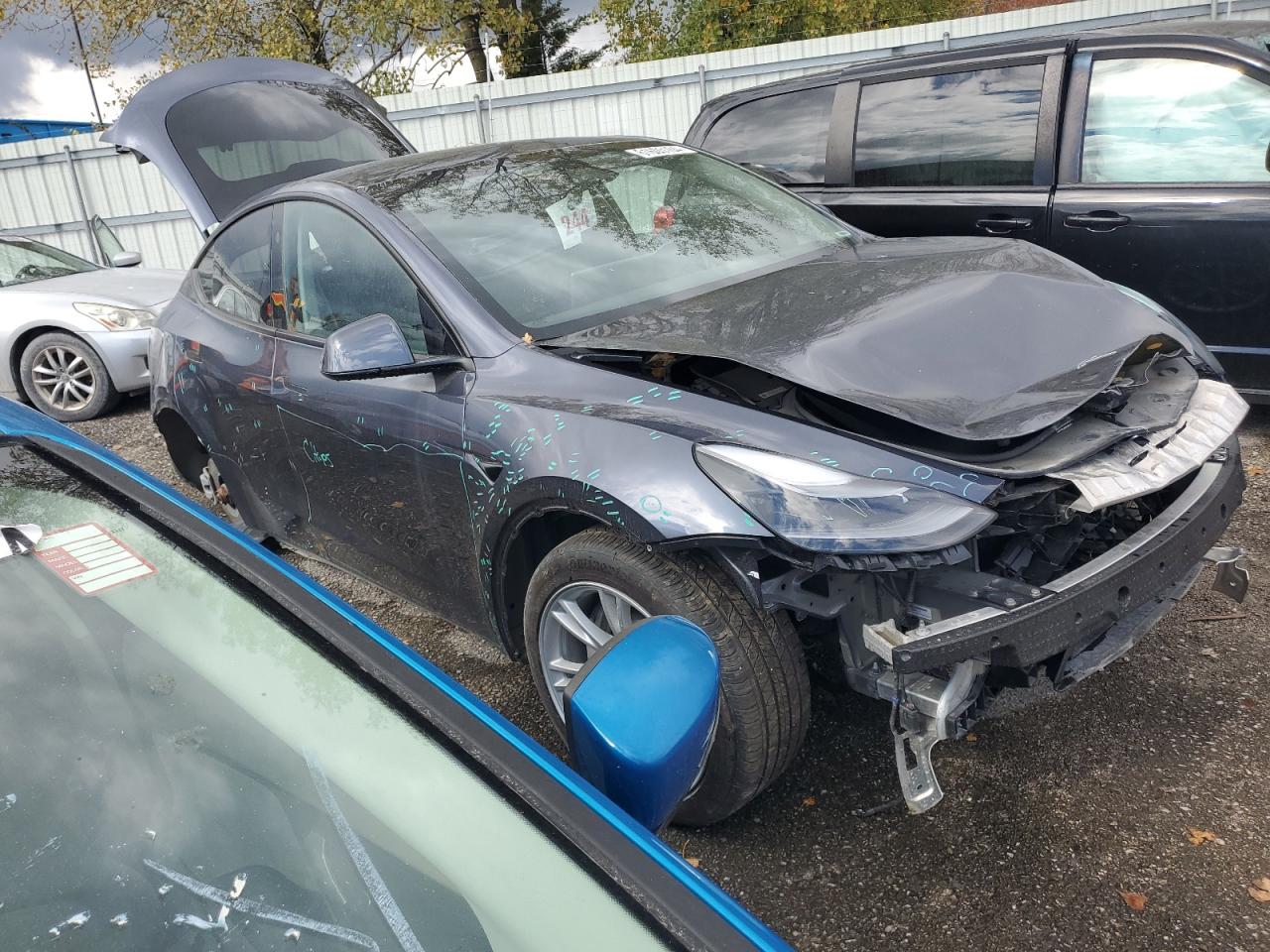 2023 TESLA MODEL Y  VIN:7SAYGDEE5PA178024