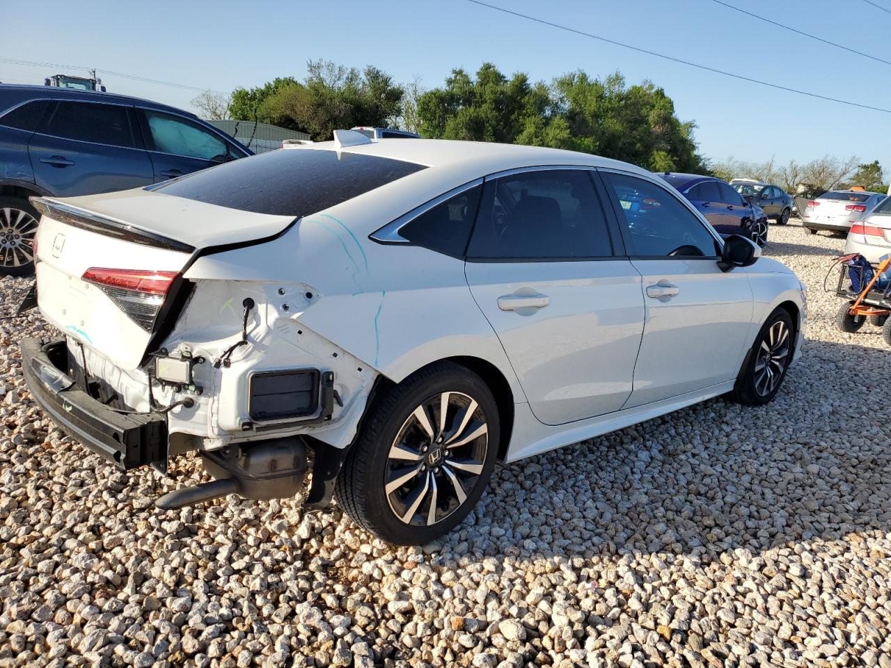 2022 HONDA CIVIC EX VIN:2HGFE1F75NH319582