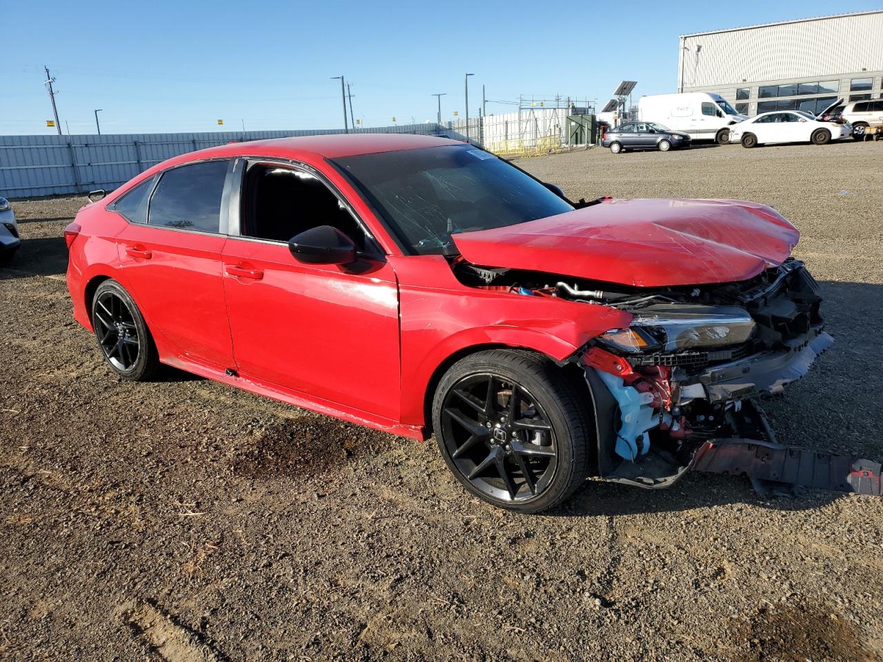 2022 HONDA CIVIC SPORT VIN:2HGFE2F55NH605064