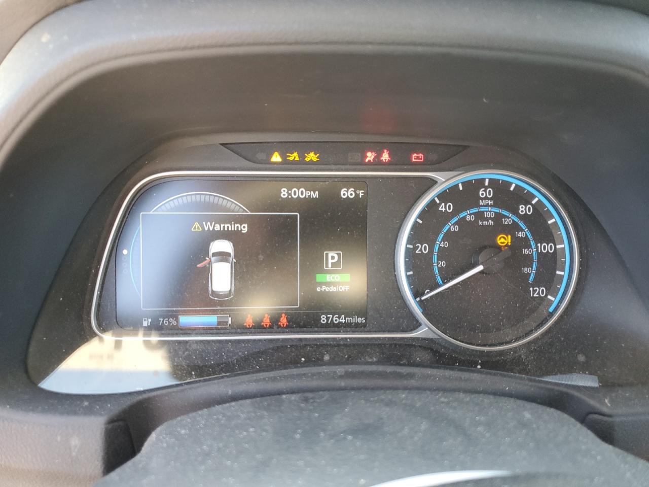 2022 NISSAN LEAF SV VIN:1N4AZ1CV3NC551252
