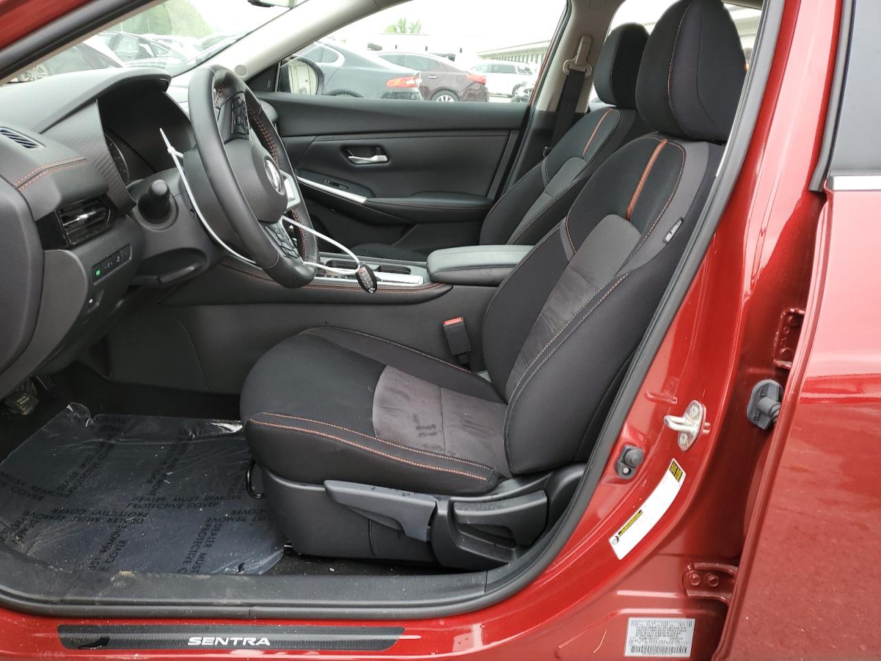 2022 NISSAN SENTRA SR VIN:3N1AB8DV5NY313175