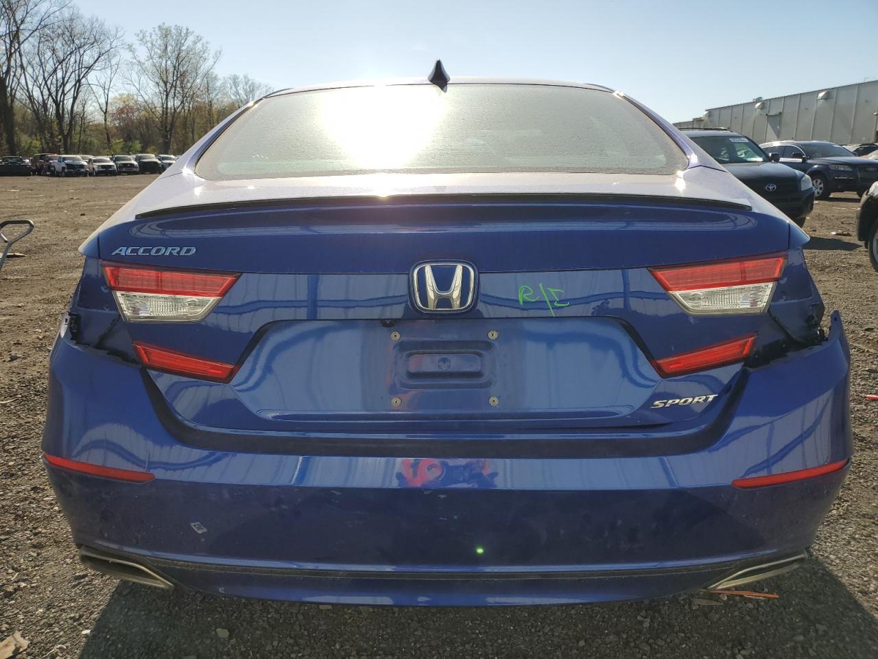 2022 HONDA ACCORD SPORT VIN:1HGCV1F39NA026086