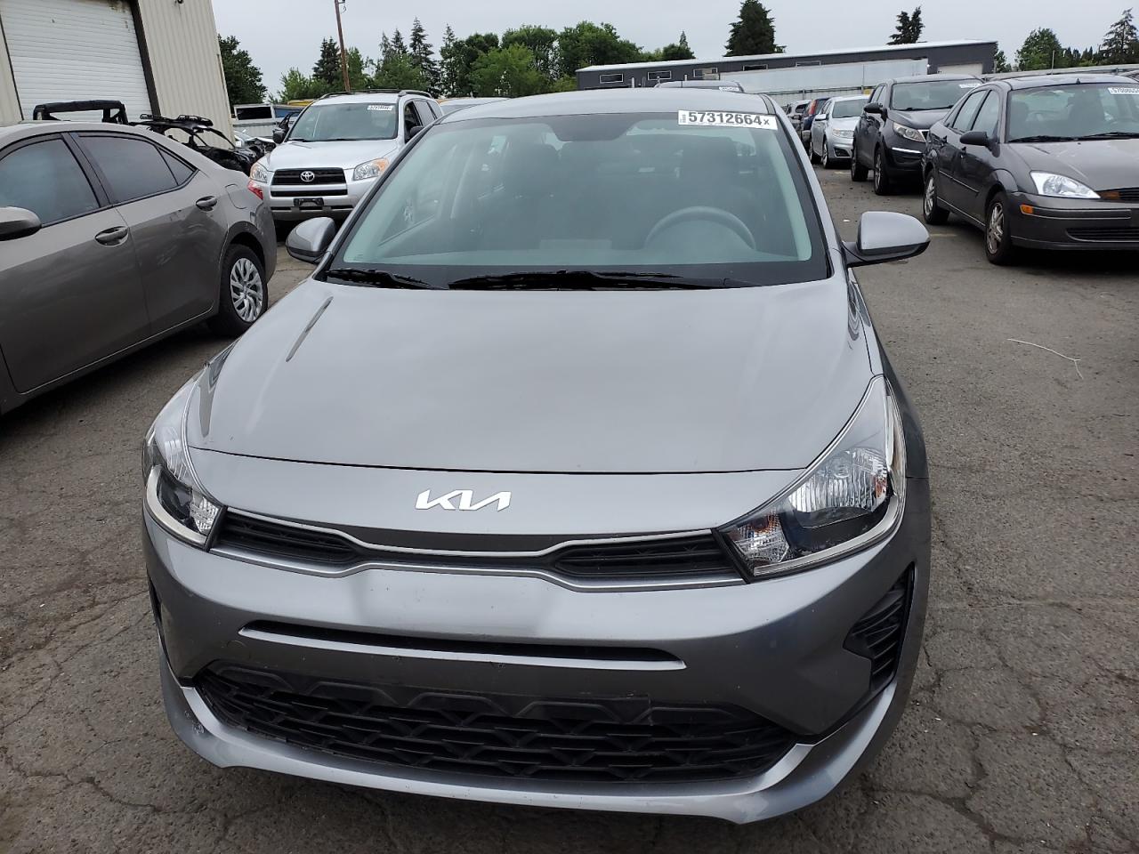 2022 KIA RIO LX VIN:3KPA24AD8NE491228