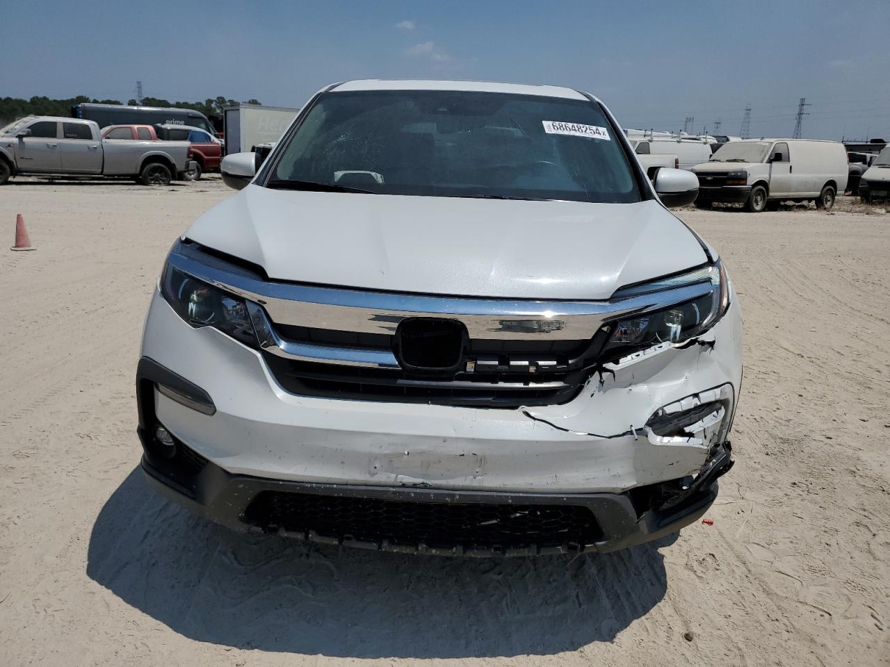 2022 HONDA PILOT EXL VIN:5FNYF5H58NB038003