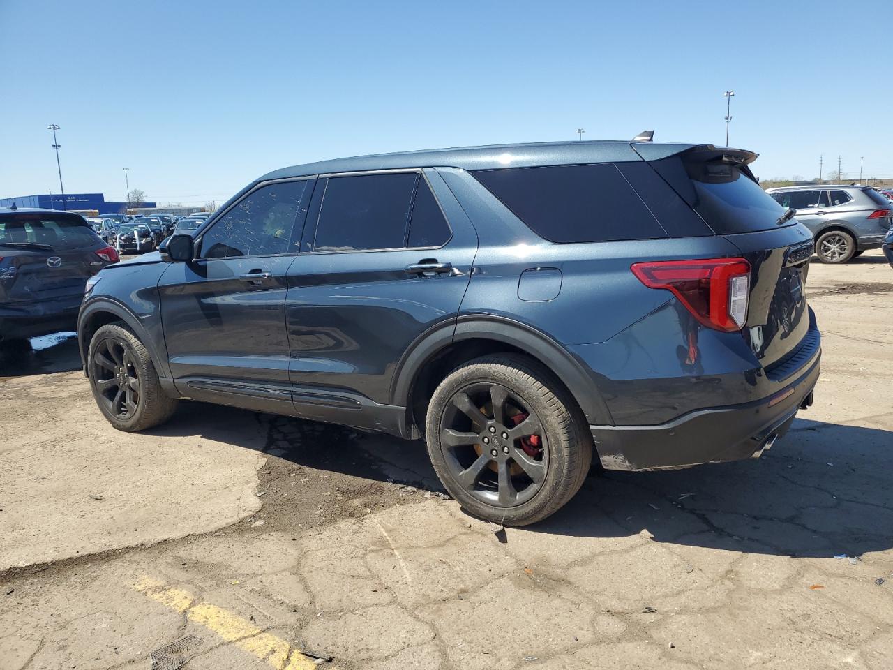 2022 FORD EXPLORER ST VIN:1FM5K8GC1NGA88470