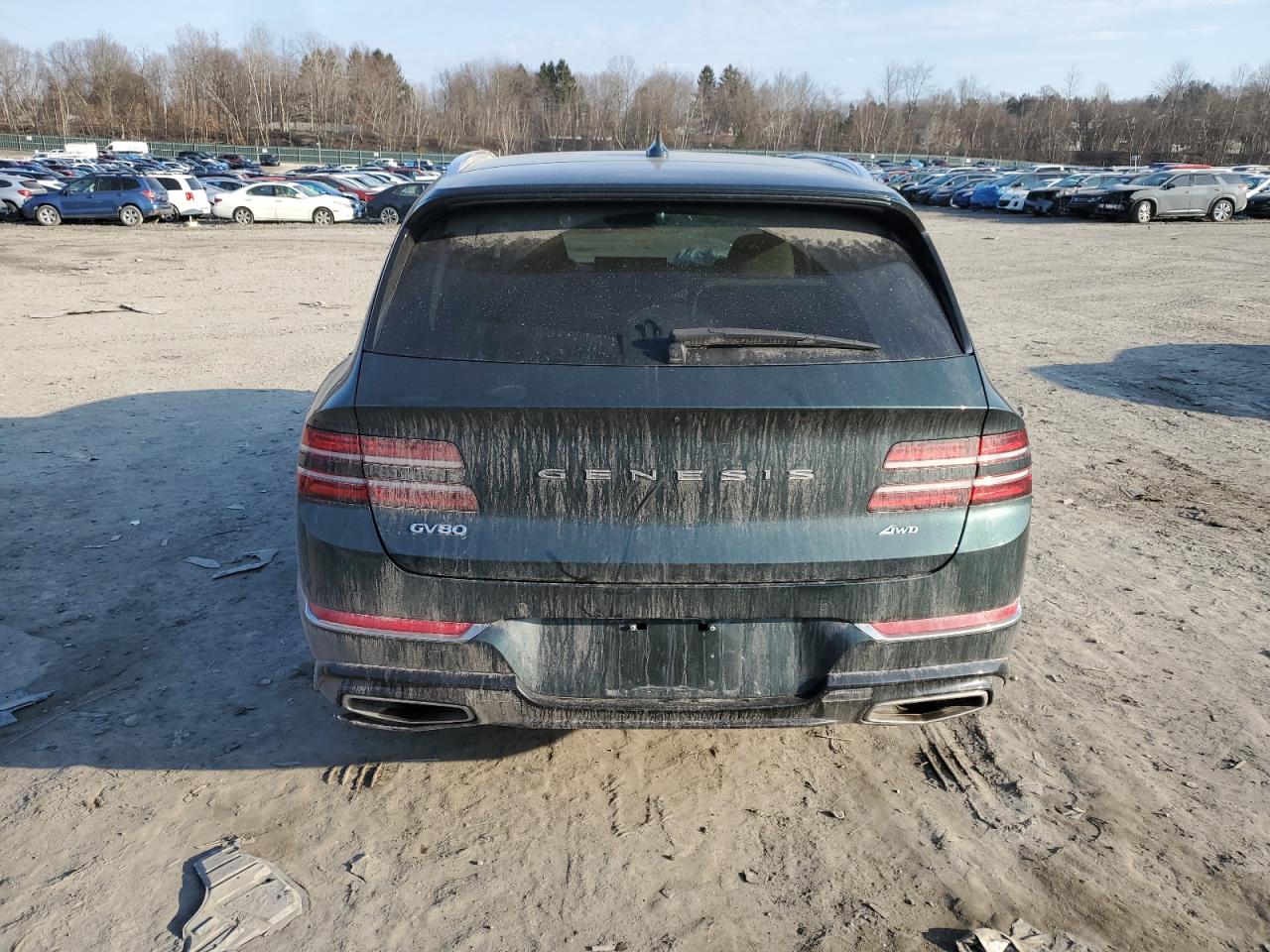 2022 GENESIS GV80 BASE VIN:KMUHBDSB1NU096639