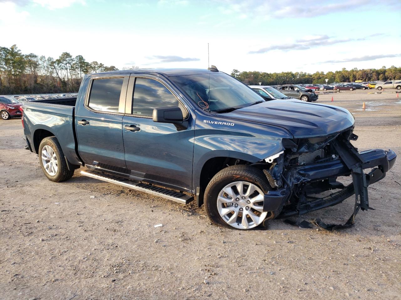 2023 CHEVROLET SILVERADO C1500 CUSTOM VIN:3GCPABEK0PG191538