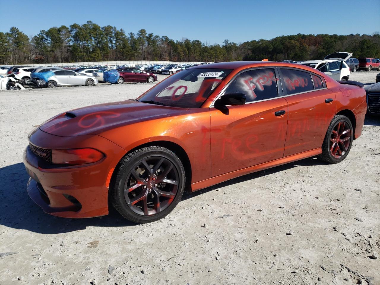 2022 DODGE CHARGER GT VIN:2C3CDXHG3NH224785