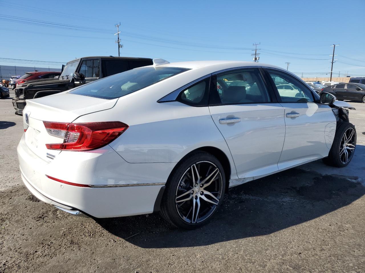 2022 HONDA ACCORD TOURING HYBRID VIN:1HGCV3F99NA017016