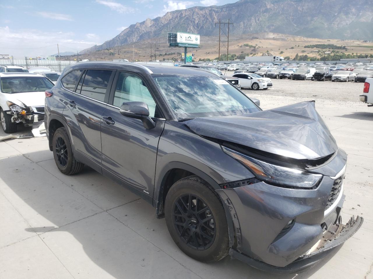 2023 TOYOTA HIGHLANDER HYBRID XLE VIN:5TDKBRCH3PS602021