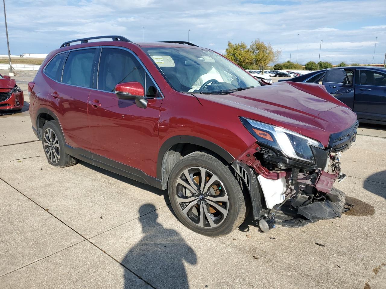 2022 SUBARU FORESTER LIMITED VIN:JF2SKAPC2NH470825