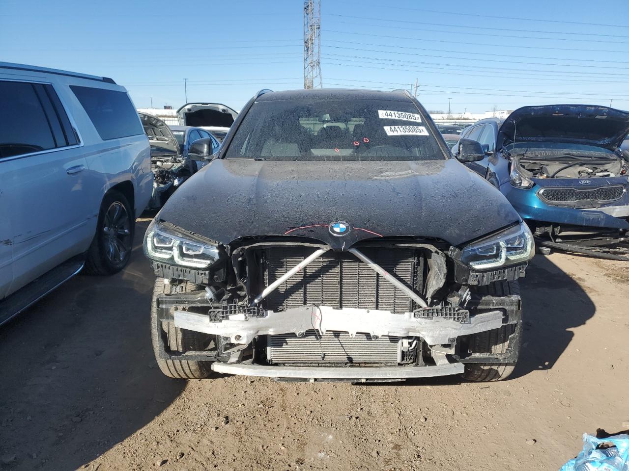 2022 BMW X3 XDRIVE30I VIN:WBX57DP01NN181430