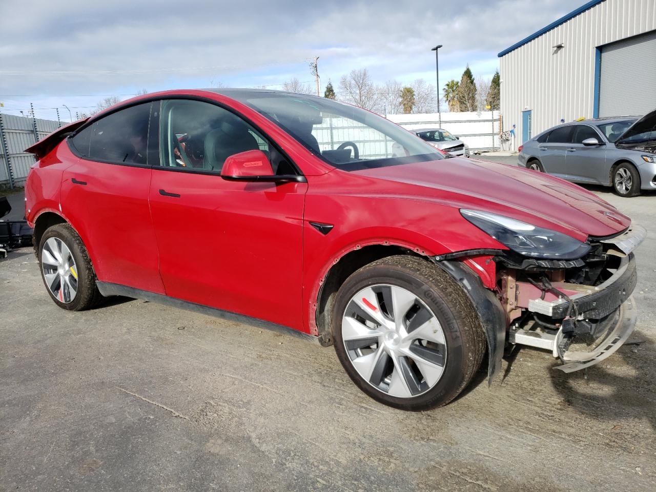 2022 TESLA MODEL Y  VIN:7SAYGDEE8NF562007