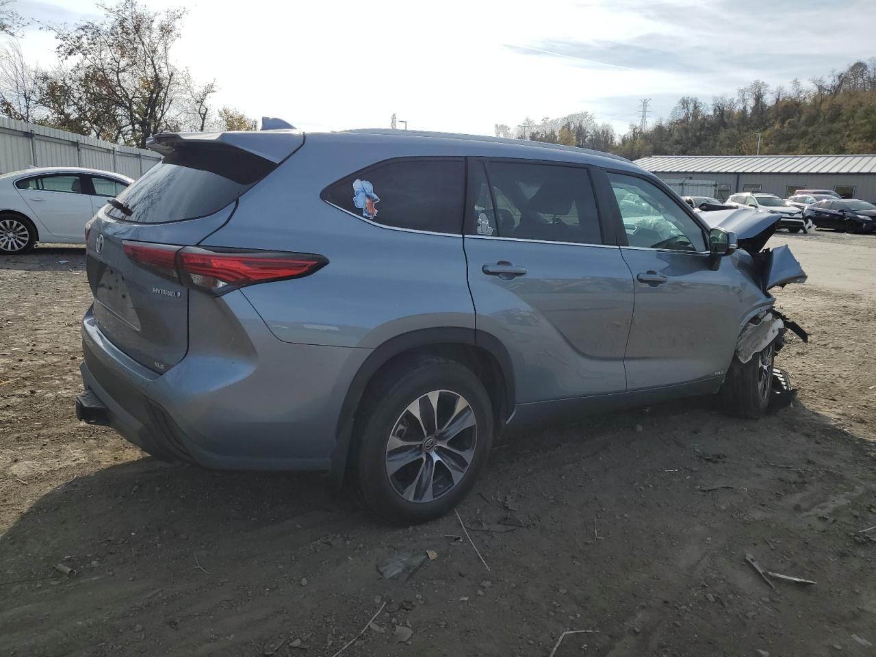 2023 TOYOTA HIGHLANDER HYBRID XLE VIN:5TDKBRCH3PS580649