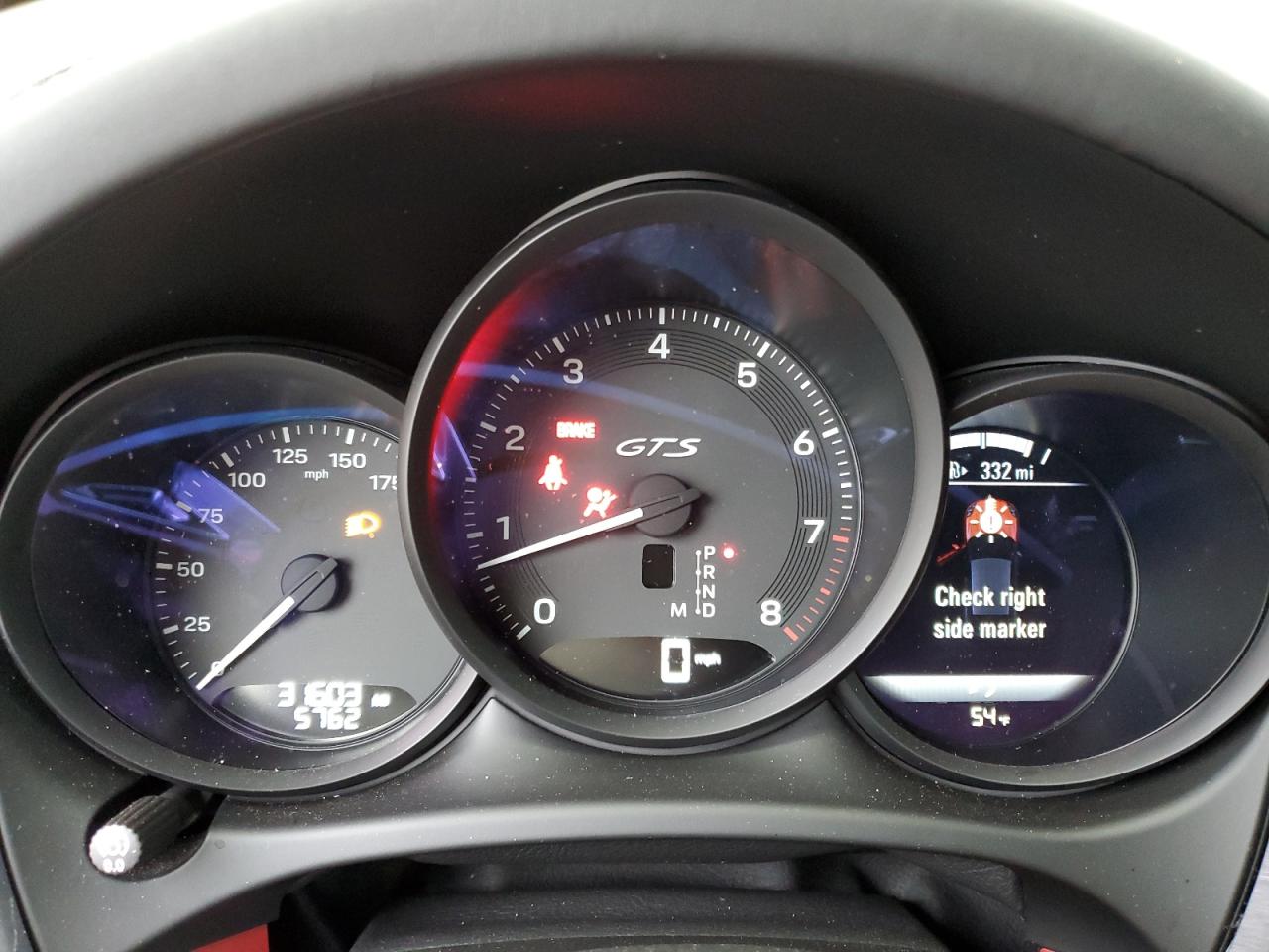 2023 PORSCHE MACAN GTS VIN:WP1AF2A51PLB56631