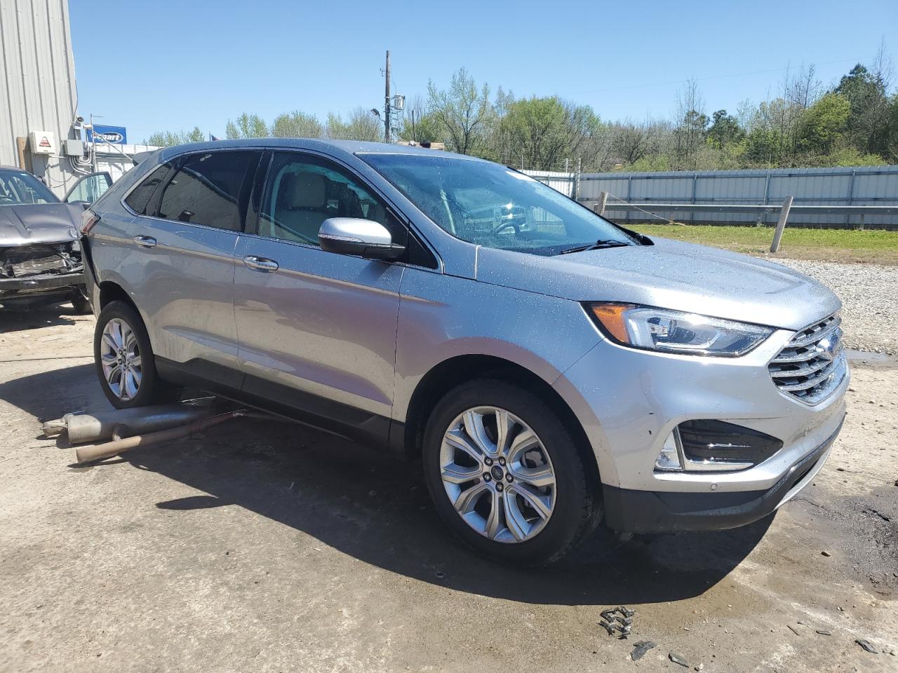 2022 FORD EDGE TITANIUM VIN:2FMPK4K98NBA42199