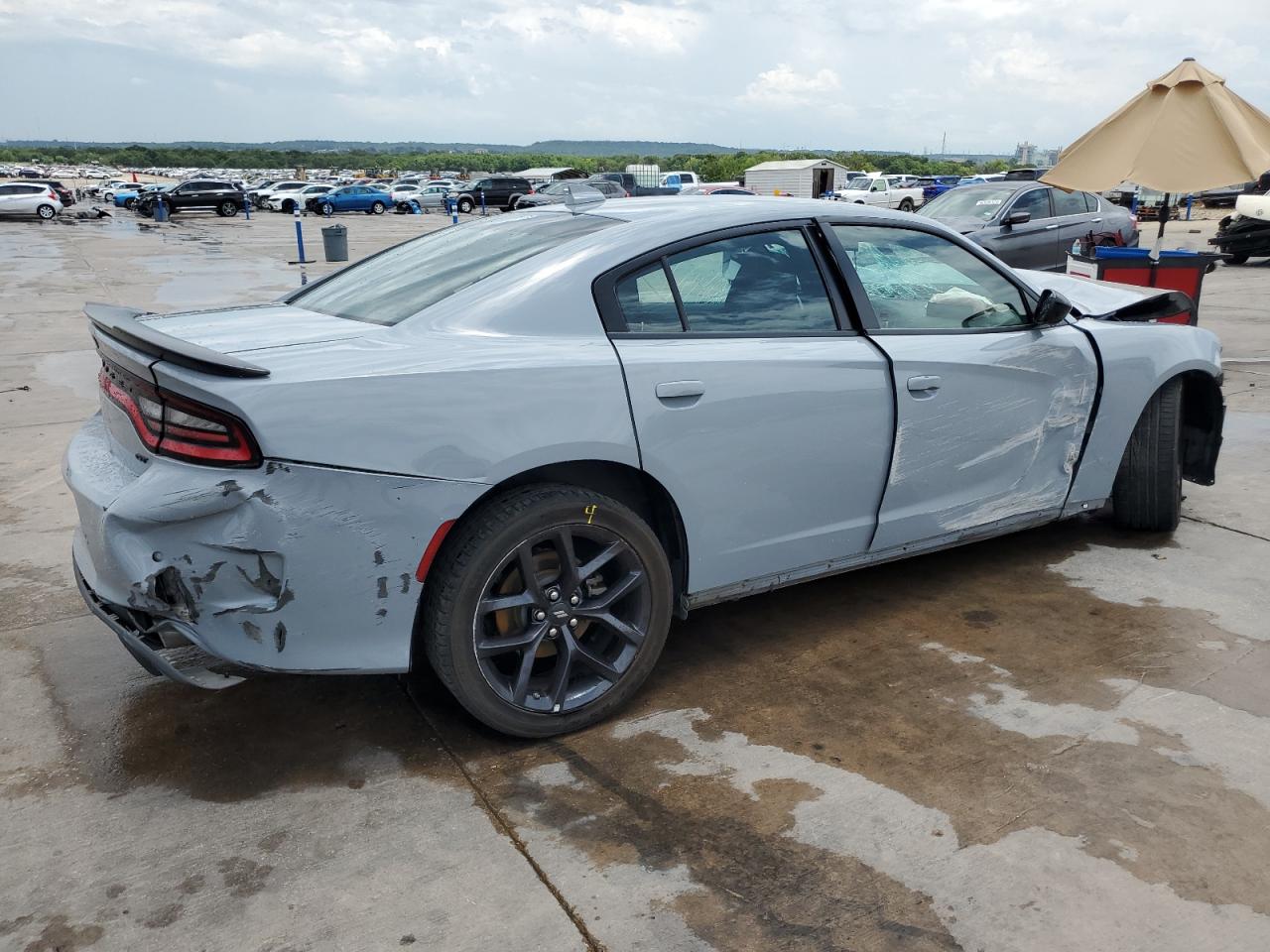 2022 DODGE CHARGER GT VIN:2C3CDXHG4NH240722