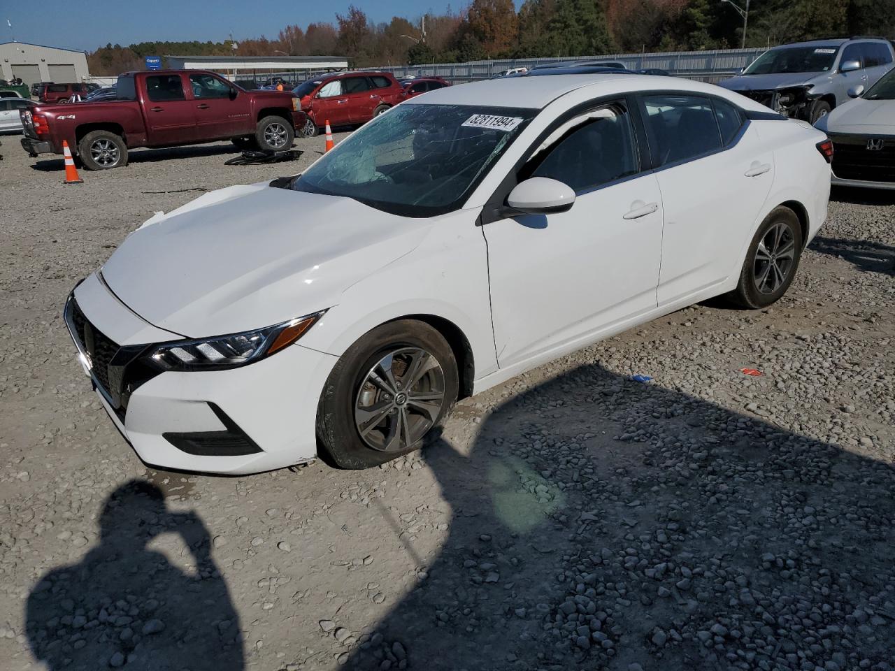 2022 NISSAN SENTRA SV VIN:3N1AB8CV9NY318736