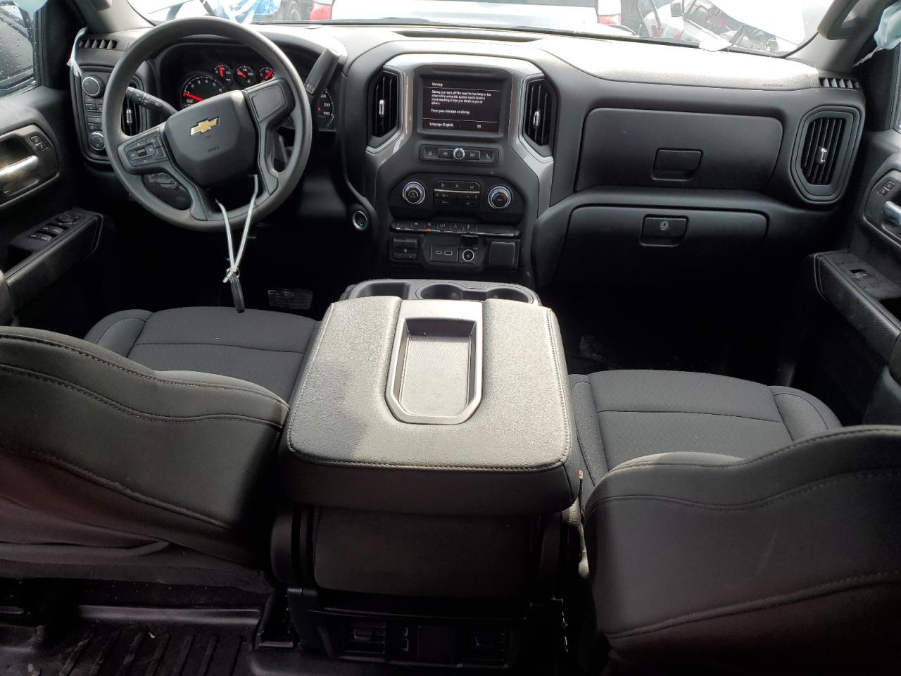 2024 CHEVROLET SILVERADO K1500 CUSTOM VIN:1GCRDBEKXRZ335387