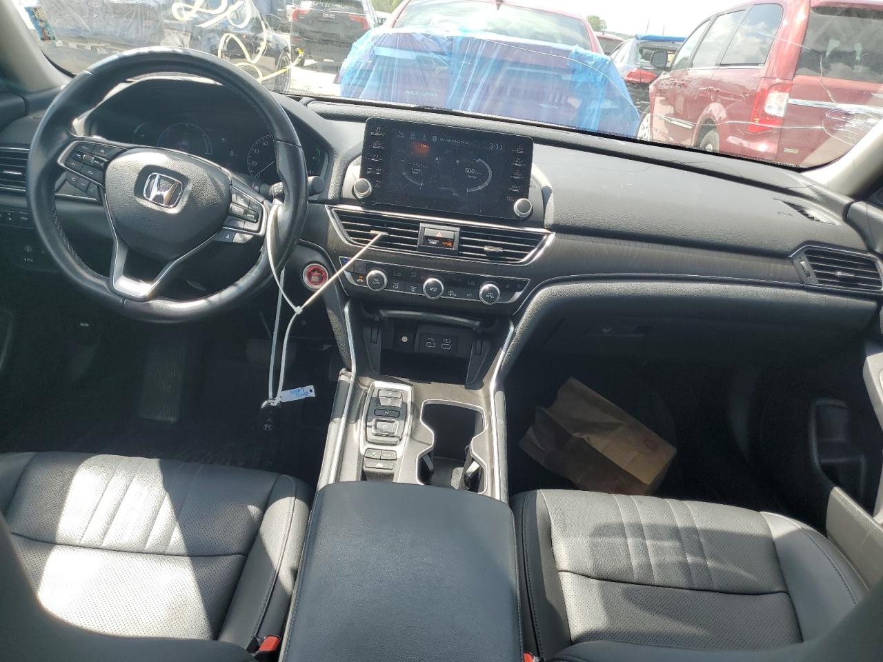 2022 HONDA ACCORD TOURING HYBRID VIN:1HGCV3F90NA013095